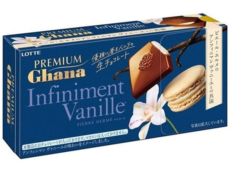 ロッテ プレミアムガーナ生チョコヴァニーユ１２枚  ×6 【送料込】(一部地域別途)画像