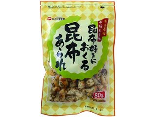 日の出屋 昆布好きにおくる昆布あられ ８０ｇ ×12 【送料込】(一部地域別途)の画像