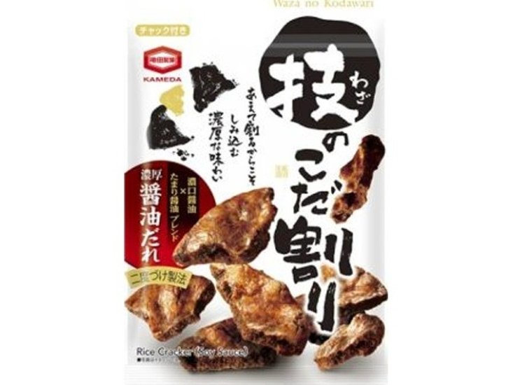 亀田 技のこだ割り 濃厚醤油１１０ｇ ×6 【送料込】(一部地域別途)画像
