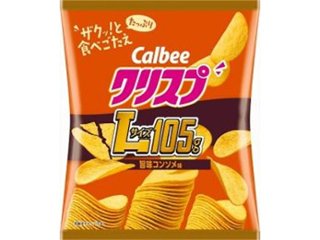 カルビー クリスプ 旨味コンソメ味１０５ｇ ×12 【送料込】(一部地域別途)の画像