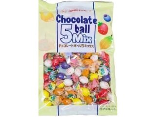 タカオカ チョコレートボール５ミックス   ×12 【送料込】(一部地域別途)の画像