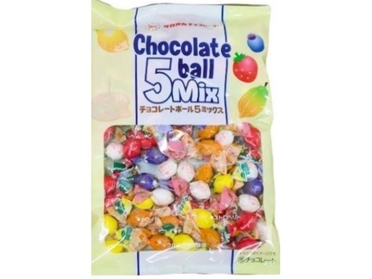 タカオカ チョコレートボール５ミックス   ×12 【送料込】(一部地域別途)画像