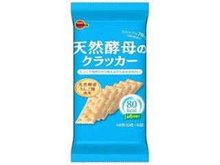 ブルボン 天然酵母のクラッカー６枚×８袋   ×6 【送料込】(一部地域別途)の画像
