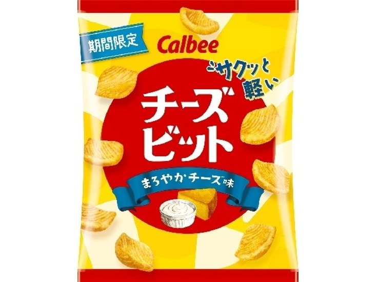 カルビー チーズビット まろやかチーズ味４５ｇ  ×12 【送料込】(一部地域別途)画像
