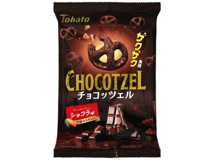 東ハト チョコッツェル ショコラ味７５ｇ ×24 【送料込】(一部地域別途)画像
