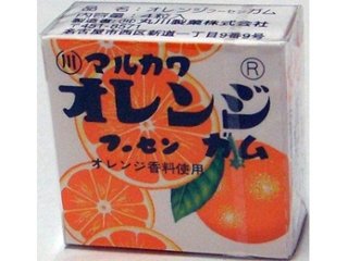 丸川製菓 オレンジフーセンガム ×24 【送料込】(一部地域別途)の画像