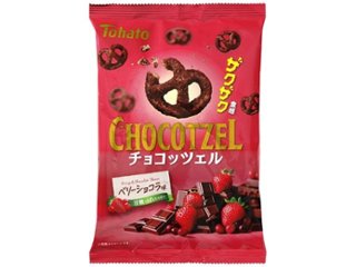 東ハト チョコッツェル ベリーショコラ味７５ｇ ×24 【送料込】(一部地域別途)の画像