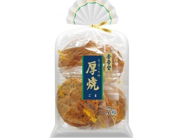 金吾堂 厚焼 ごま ７枚 ×12 【送料込】(一部地域別途)画像