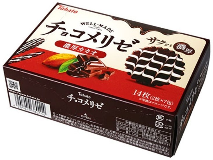 東ハト チョコメリゼ 濃厚カカオ１４枚 ×60 【送料込】(一部地域別途)画像
