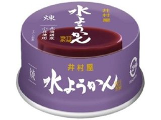井村屋 缶水ようかん 煉８３ｇ ×32 【送料込】(一部地域別途)の画像
