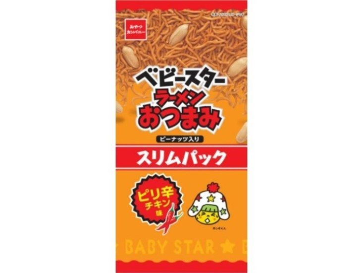 ベビースター ラーメンおつまみピリ辛チキン５２ｇ ×80 【送料込】(一部地域別途)画像
