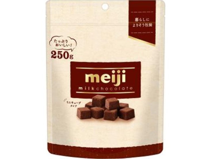 明治 ミルクチョコレートミニキューブ ２５０ｇ ×10 【送料込】(一部地域別途)画像