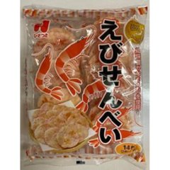 ひざつき えびせんべい ２枚×７袋   ×14の画像