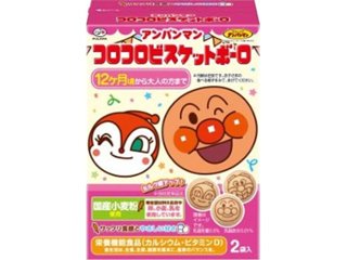 不二家 アンパンマンコロコロビスケットボーロ５０ｇ ×40 【送料込】(一部地域別途)の画像