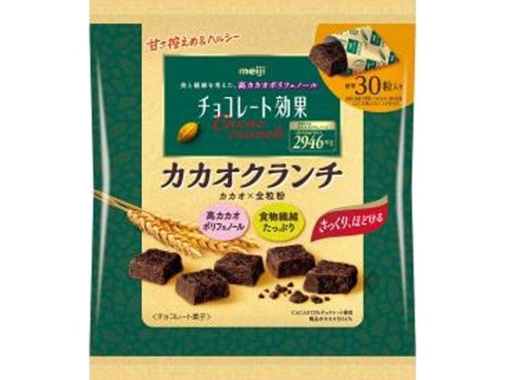 明治チョコレート効果カカオ７２％カカオクランチ大袋 ×12 【送料込】(一部地域別途)画像