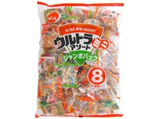 でん六 ウルトラミニアソート６２０ｇ ×8 【送料込】(一部地域別途)の画像