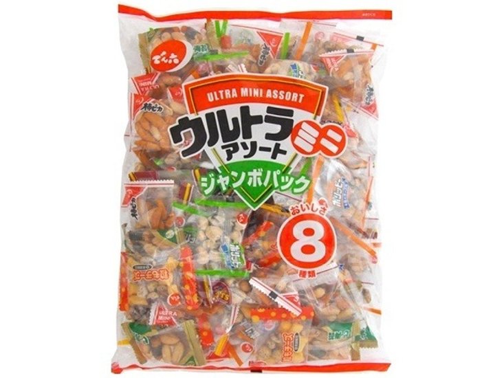 でん六 ウルトラミニアソート６２０ｇ ×8 【送料込】(一部地域別途)画像