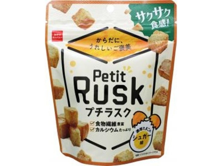 おやつカンパニー プチラスク 濃厚たまごのシュガー味３０ｇ ×24 【送料込】(一部地域別途)画像