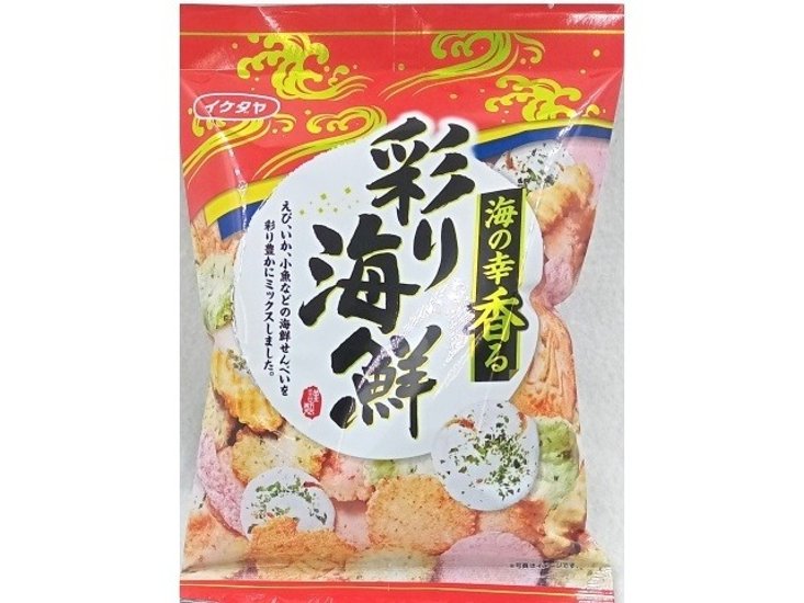 イケダヤ製菓 彩り海鮮 ７０ｇ ×12 【送料込】(一部地域別途)画像
