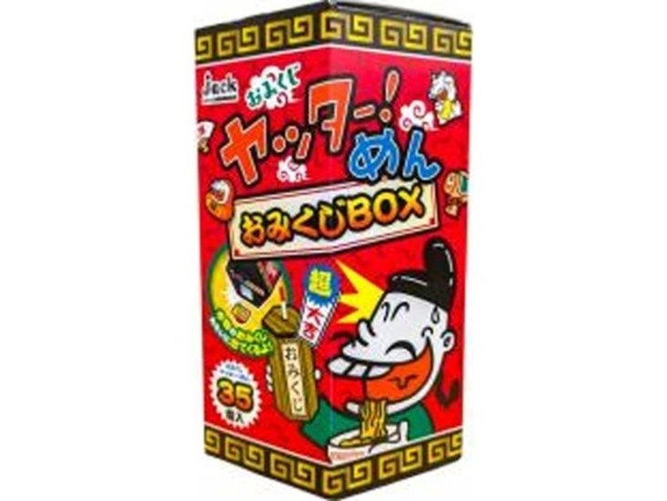 ジャック おみくじＢＯＸヤッター！めん３ｇ×３５個 ×16 【送料込】(一部地域別途)画像
