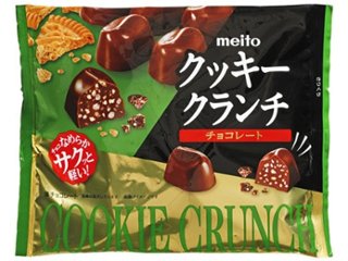 ｍｅｉｔｏ クッキークランチチョコレート８９ｇ  ×36 【送料込】(一部地域別途)の画像