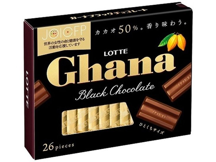 ロッテ ガーナブラックエクセレント １１９ｇ ×48 【送料込】(一部地域別途)画像