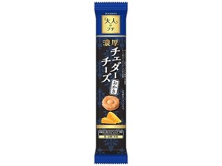 ブルボン 大人のプチ濃厚チェダーチーズおかき１０個 ×80 【送料込】(一部地域別途)の画像