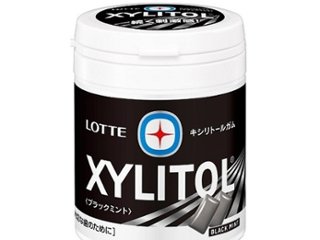 ロッテ キシリブラックミントボトル １３３ｇ ×36 【送料込】(一部地域別途)の画像