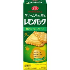 ＹＢＣ レモンパック贅沢レモンクリーム ８枚   ×10の画像