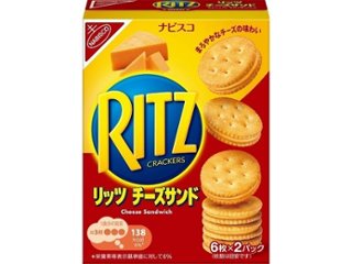 リッツ チーズサンド １０６ｇ ×60 【送料込】(一部地域別途)の画像