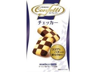 イトウ製菓 コンフェッティ チェッカー８枚 ×6 【送料込】(一部地域別途)の画像