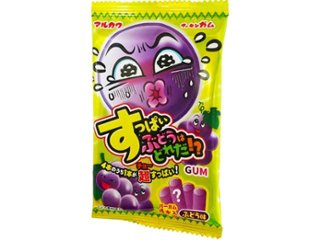 丸川製菓 すっぱいぶどうはどれだガム ×240 【送料込】(一部地域別途)の画像