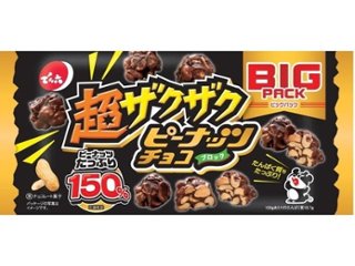 でん六 超ザクザクピーナッツチョコ １６６ｇ ×24 【送料込】(一部地域別途)の画像