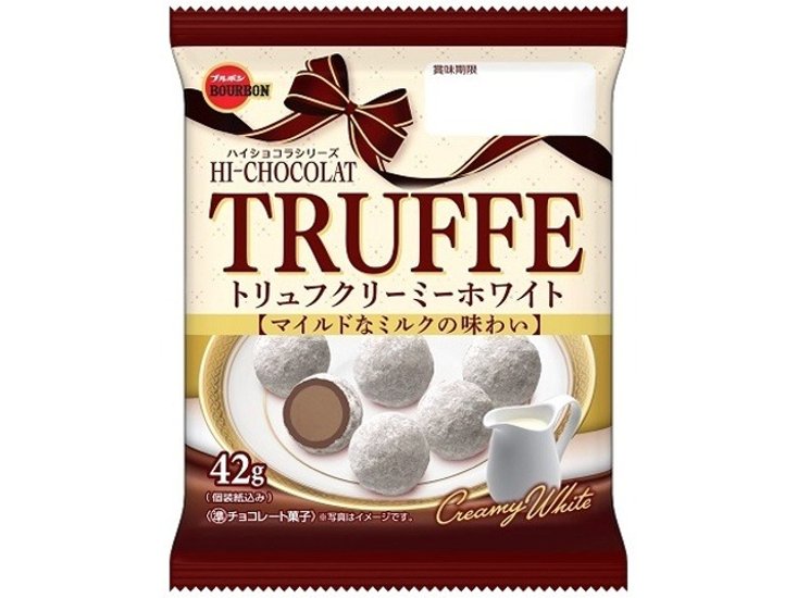ブルボン トリュフクリーミーホワイト ４２ｇ ×40 【送料込】(一部地域別途)画像
