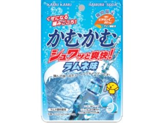 かむかむ シュワッと爽快ラムネ３０ｇ ×120 【送料込】(一部地域別途)の画像
