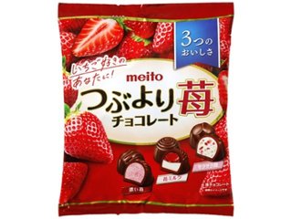 ｍｅｉｔｏ つぶより苺チョコレートパーティー１９８ｇ ×28 【送料込】(一部地域別途)の画像
