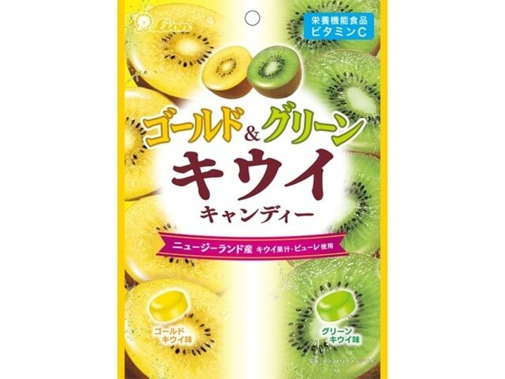 ライオン ゴールド＆グリーンキウイキャンディー ×18 【送料込】(一部地域別途)画像