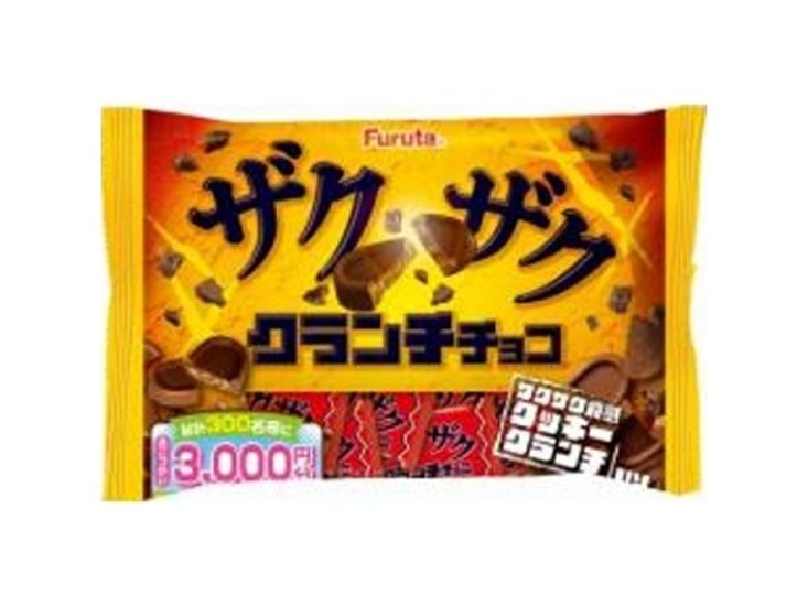 フルタ ザクザククランチチョコ１２１ｇ ×36 【送料込】(一部地域別途)画像