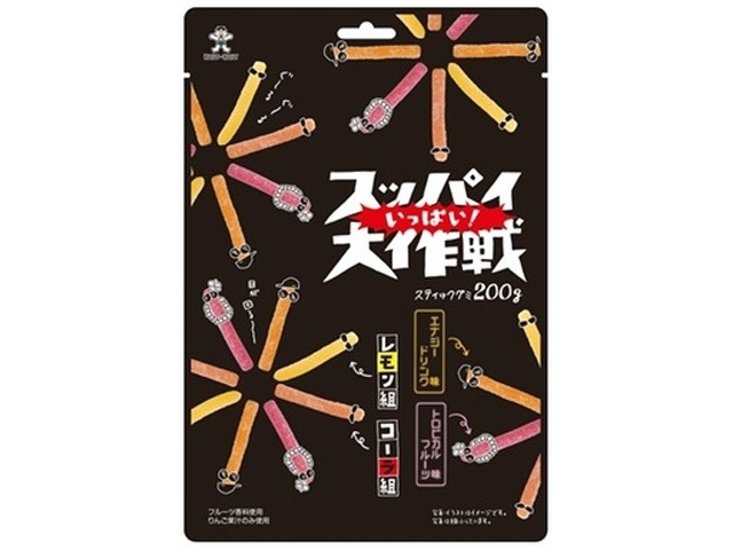 旺旺・ジャパン スッパイいっぱい！大作戦２００ｇ ×24 【送料込】(一部地域別途)画像