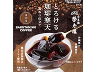 榮太樓 とろける珈琲寒天 １３０ｇ ×24 【送料込】(一部地域別途)の画像