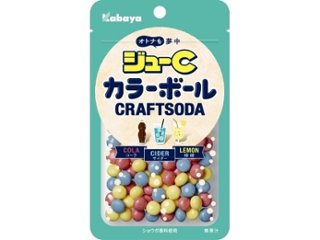 カバヤ ジューＣカラーボールクラフトソーダ ４５ｇ ×120 【送料込】(一部地域別途)の画像