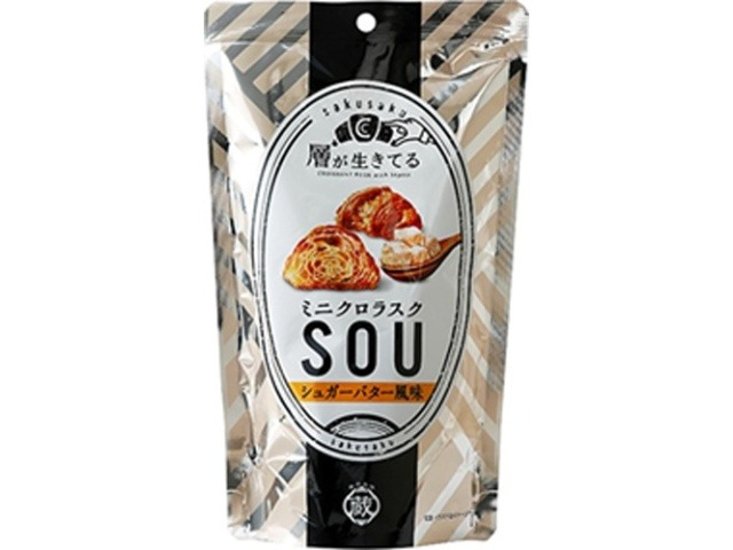 リノ 蔵屋ミニクロラスク シュガーバター風味６０ｇ ×120 【送料込】(一部地域別途)画像