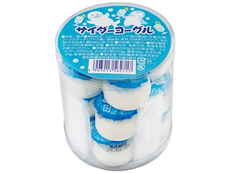 やおきん １２個サイダーヨーグル12個  ×15 【送料込】(一部地域別途)画像
