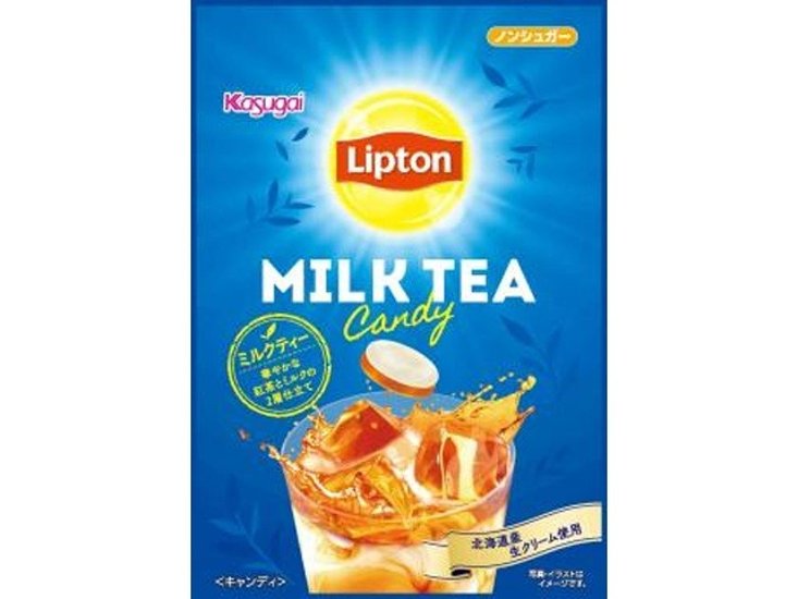 春日井製菓 リプトンミルクティーキャンディ ５８ｇ  ×72 【送料込】(一部地域別途)画像