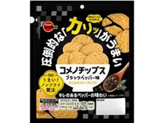 ブルボン コメノチップスブラックペッパー３０ｇ  ×40 【送料込】(一部地域別途)の画像