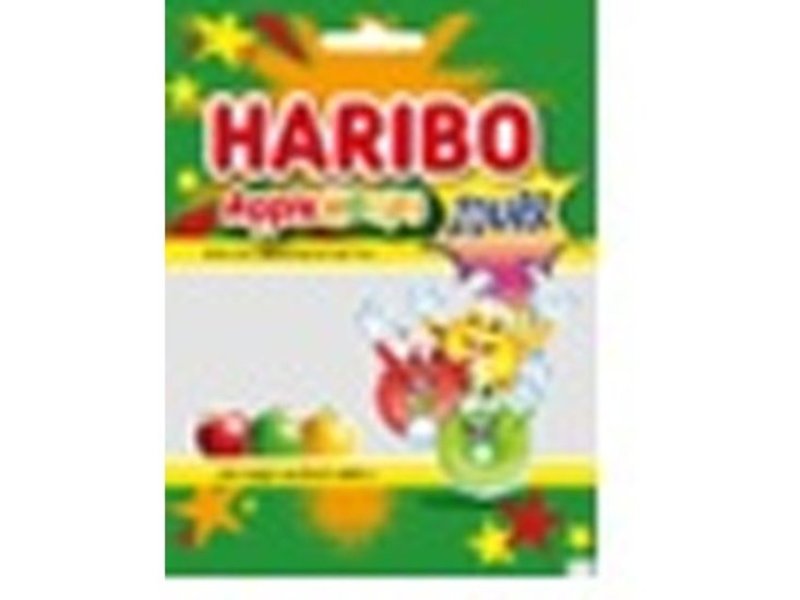 ハリボー サワーアップルリング８０ｇ   ×8 【送料込】(一部地域別途)画像