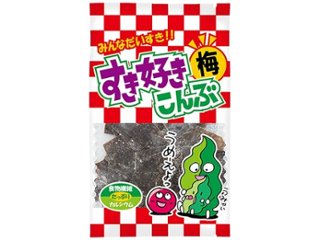 やおきん すき好き梅こんぶ １４ｇ  ×20 【送料込】(一部地域別途)の画像