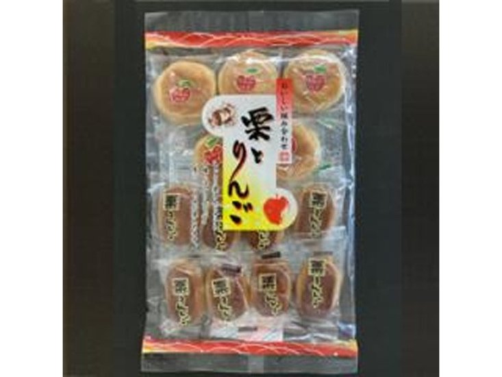 日新堂 栗とりんご １３個 ×12 【送料込】(一部地域別途)画像