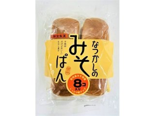 日新堂 なつかしのみそぱん ８個 ×12 【送料込】(一部地域別途)の画像