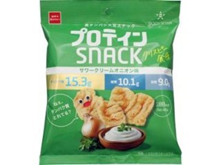 おやつカンパニー プロテインスナックサワークリームオニオン ×24 【送料込】(一部地域別途)の画像